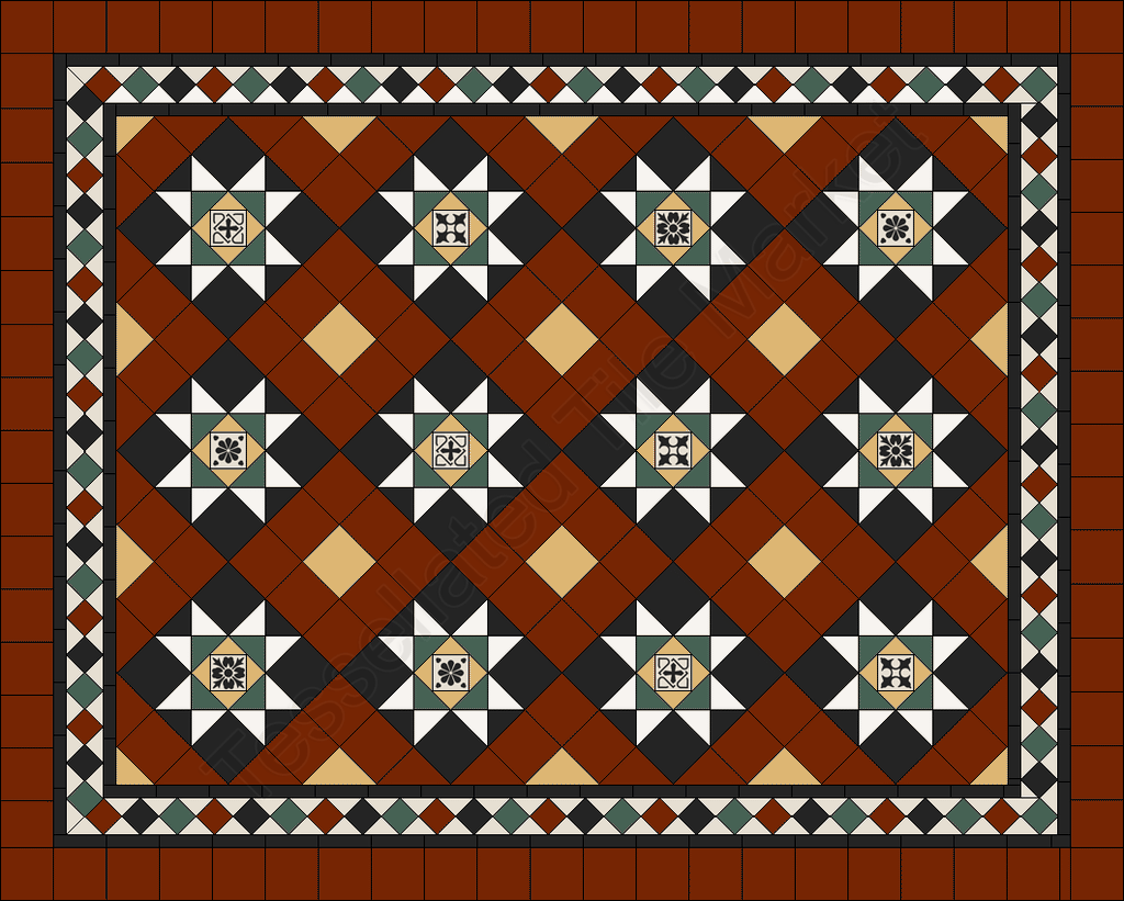Our Tessellated Tiles -  Kingston #02