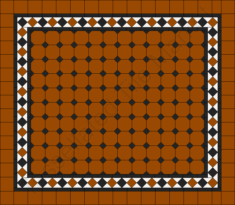 Our Tessellated Tiles -  Octagon 100 #03